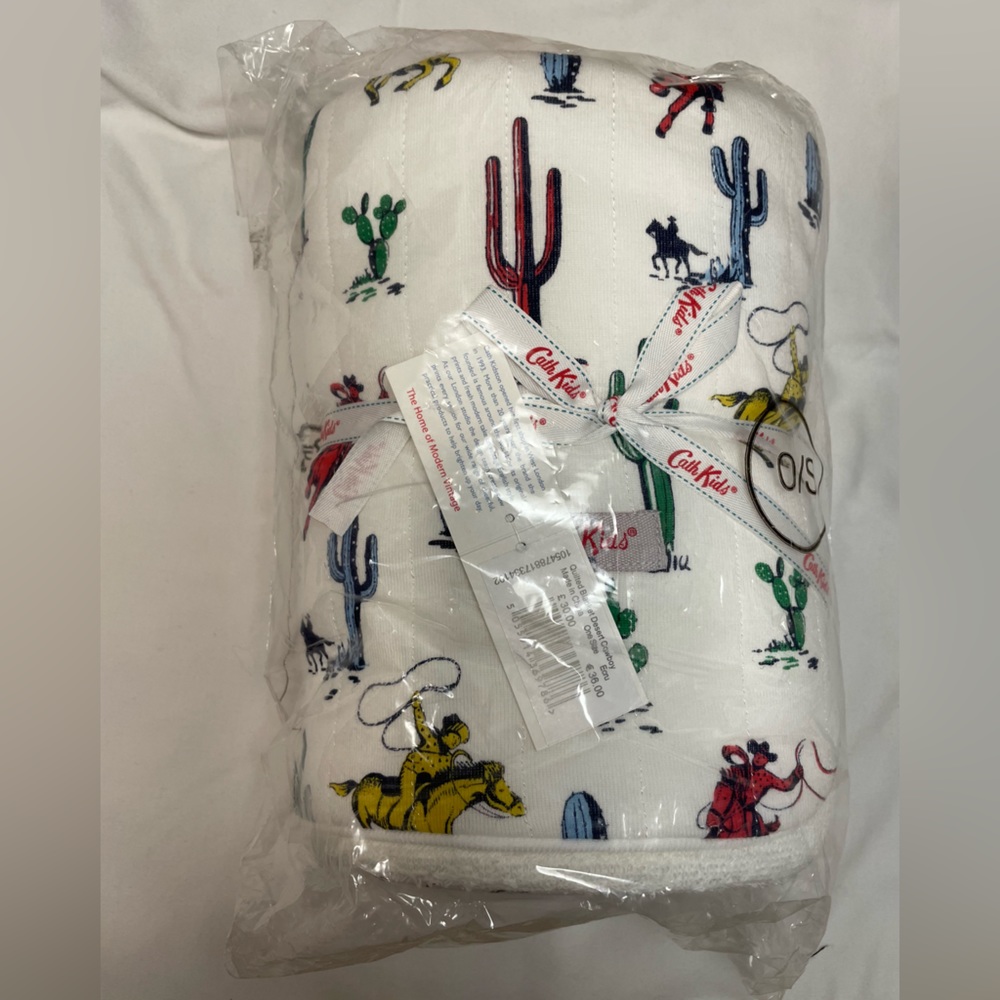 Cath Kidston quilted desert cowboy blanket